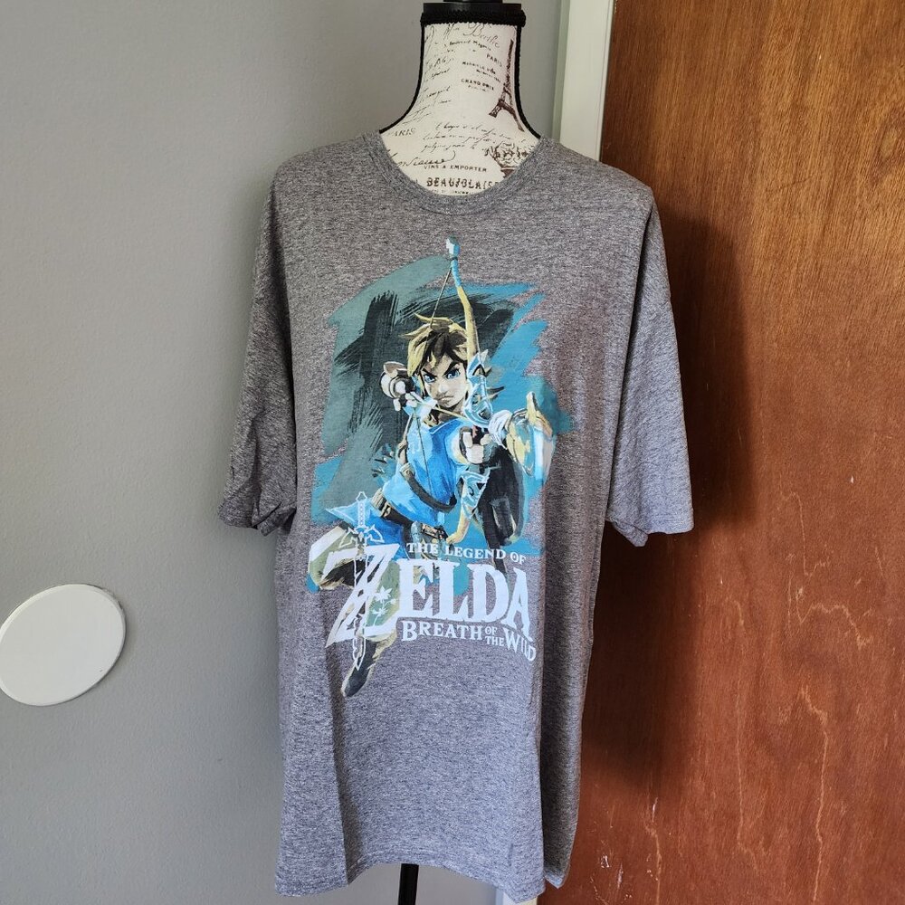 NWT Bioworld, The Legend of Zelda, Short-Sleeved Shirt